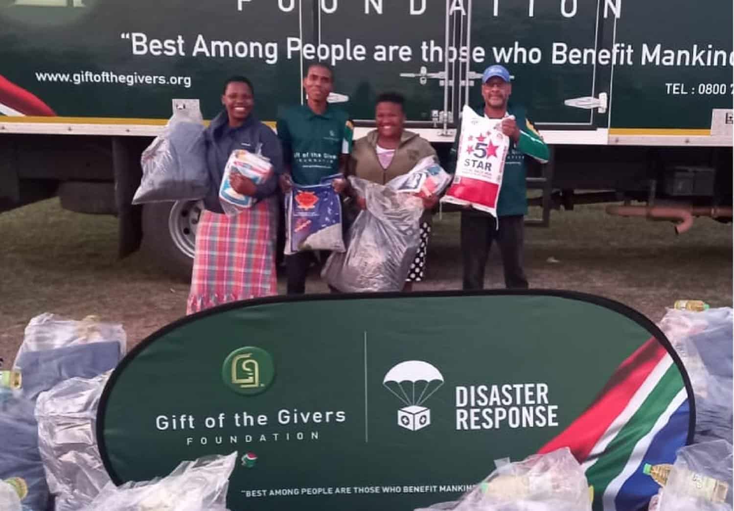 Gift of the Givers provides aid to tornado struck Umzumbe Municipality ...