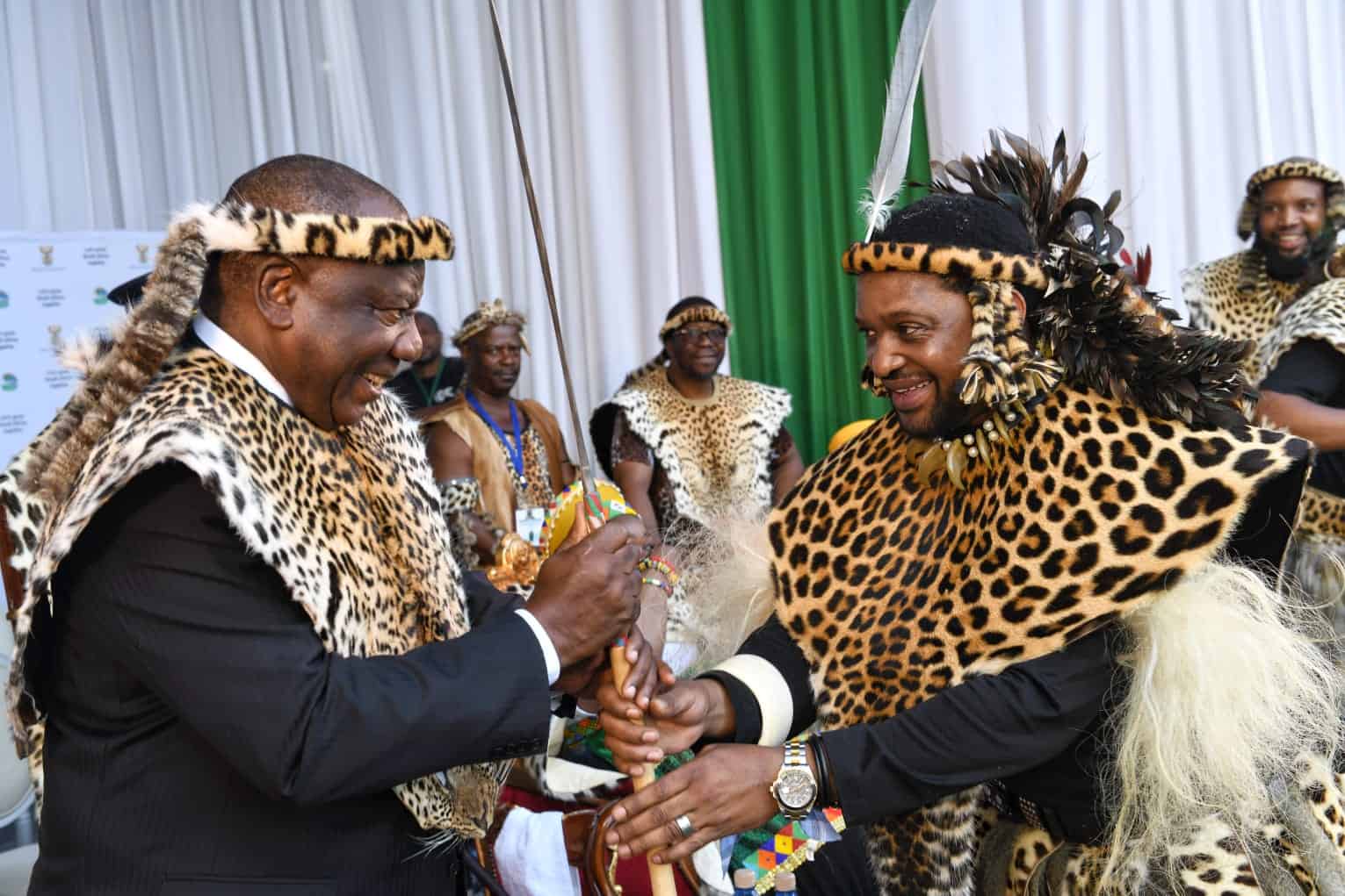 Ramaphosa enlists King Misuzulu in call for calm