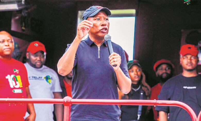 Fuming Malema slams Parliament, judges for protecting Ramaphosa | The ...