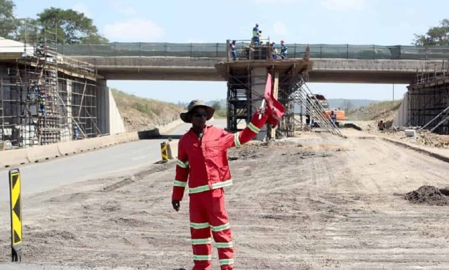 Which roads in KZN are currently under construction?