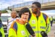 Transport Minister Barbara Creecy and Deputy Minister Mkhuleko Hlengwa. Picture: X / @Dotransport