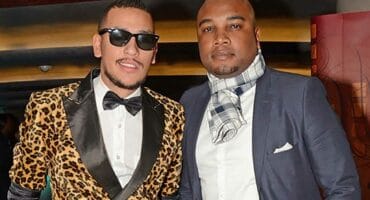 FROM LEFT: Popular musician Kiernan Forbes (AKA)and Tebello “Tibz” Motsoane. PHOTO: SUPPLIED