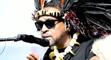 Zulu King Misuzulu kaZwelithini. during the 147th commemoration of the Battle of Isandlwana at Nquthu on Thursday. Photos: Supplied/KZNDSAC