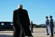 A file image of US President Donald Trump walks to board Air Force One after speaking to reporters at Pope Army Airfield at Fort Bragg, North Carolina on February 13, 2026, on his way to Palm Beach, Florida, to spend the weekend. (Photo by Mandel NGAN / AFP)