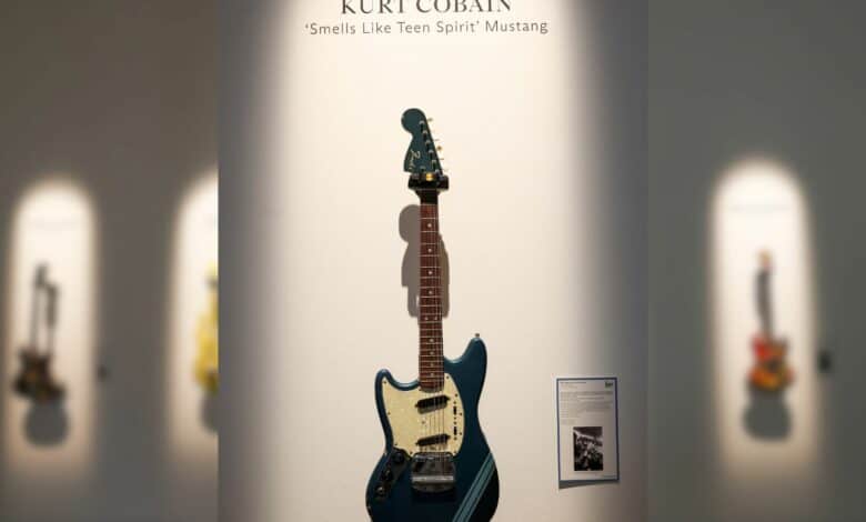 Sells like teen spirit? Cobain's 'Nevermind' guitar up for sale | The Witness