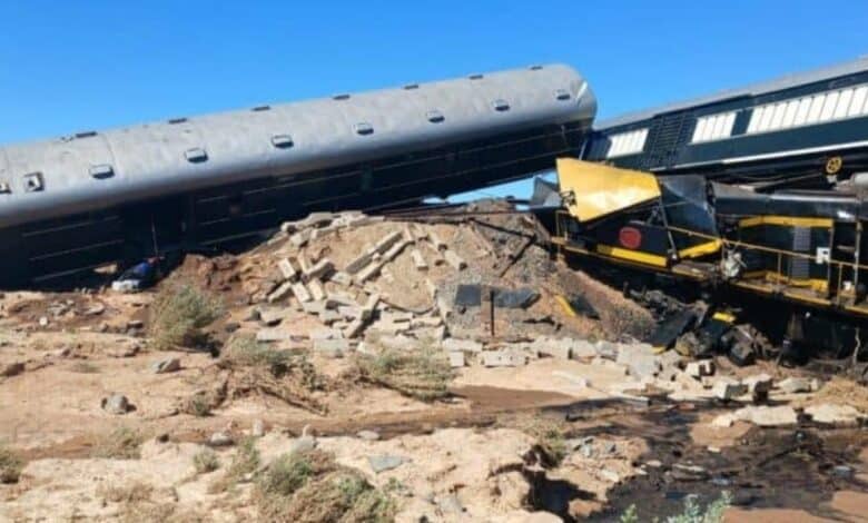 Two crew members killed in Rovos Rail bridge washaway accident in ...