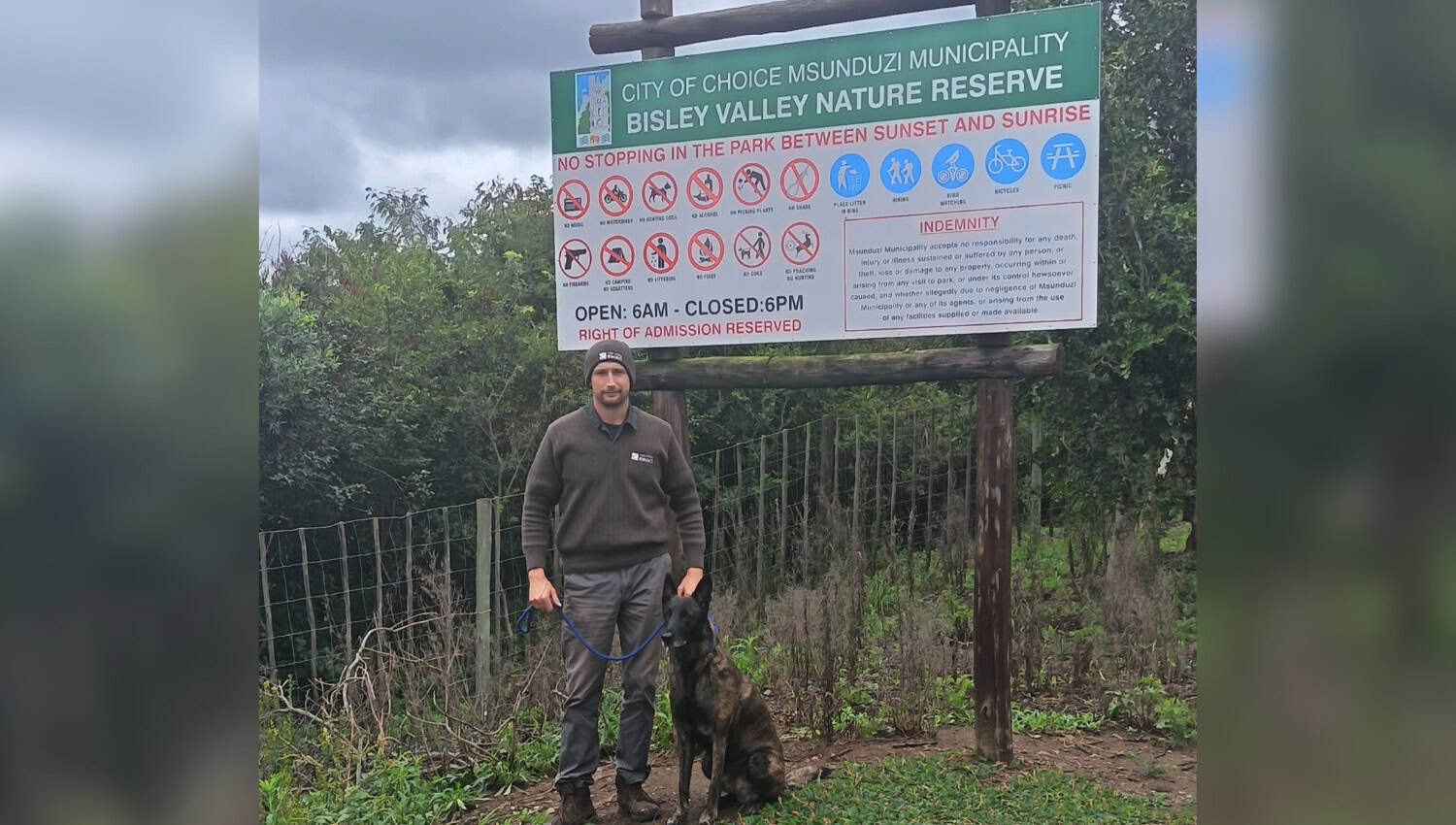 Howick-born ranger helps fight poaching in Bisley
