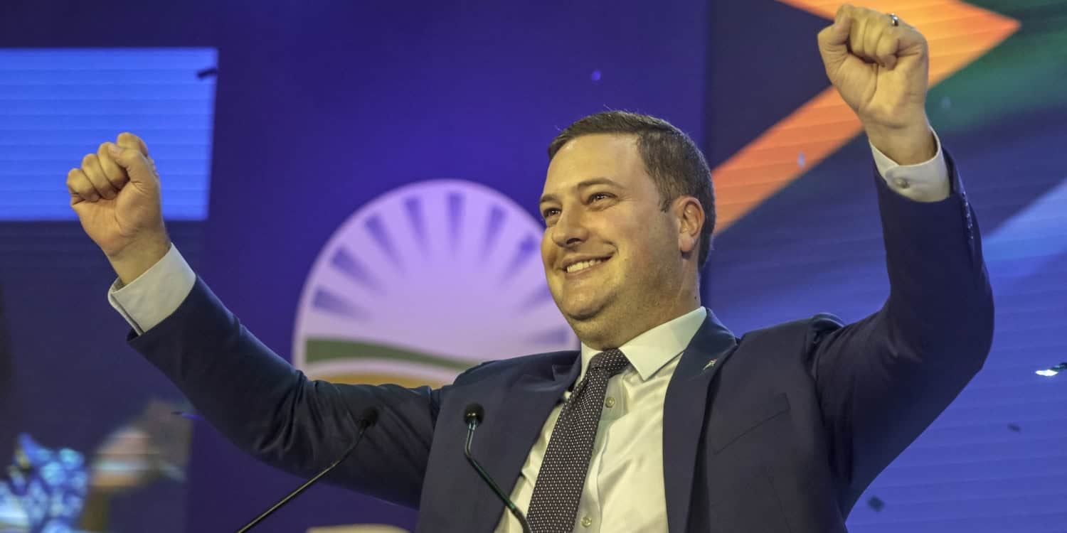 DA’s new leader vows to shed party’s white image
