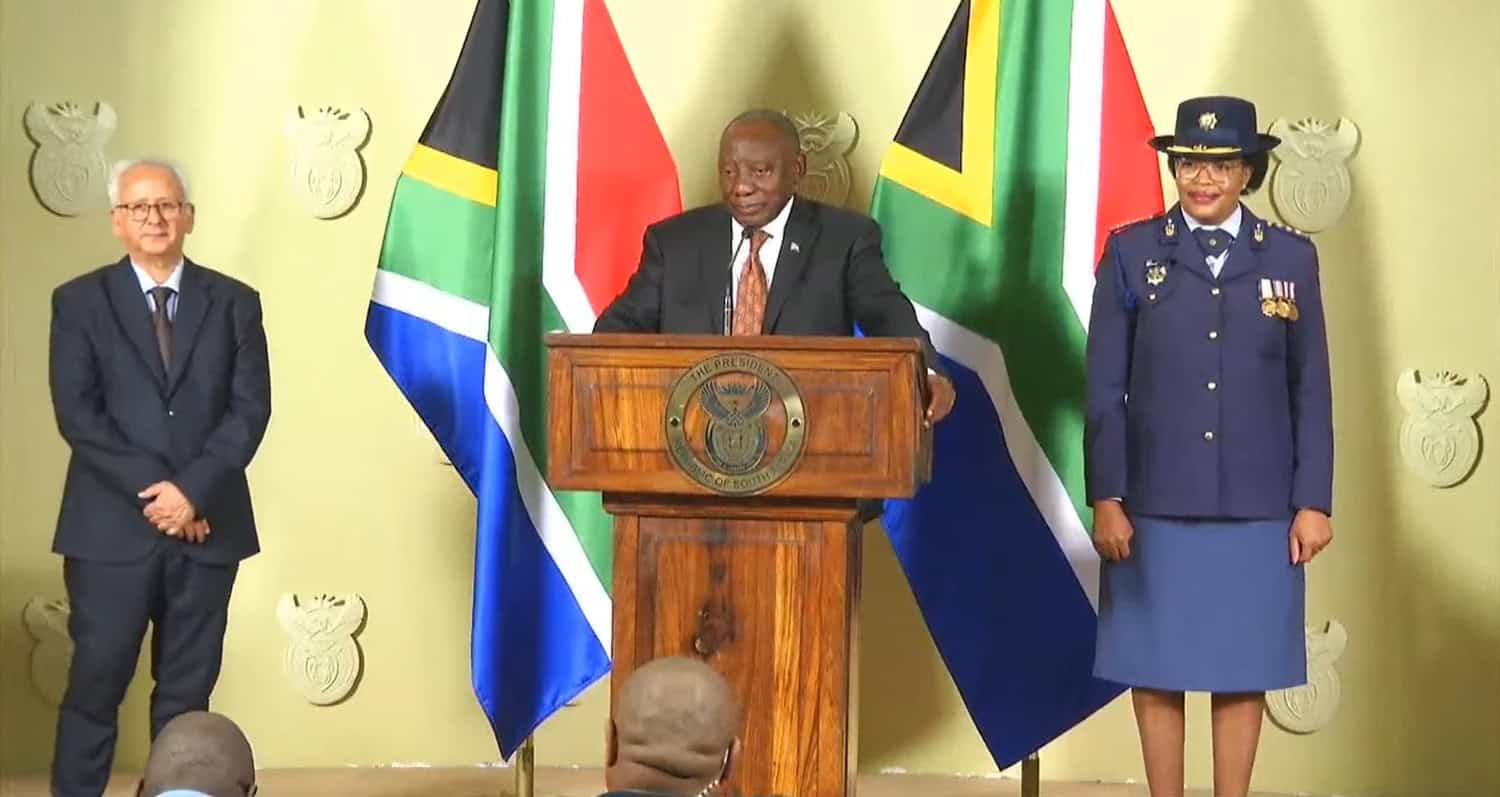 Ramaphosa places Police General Masemola on suspension