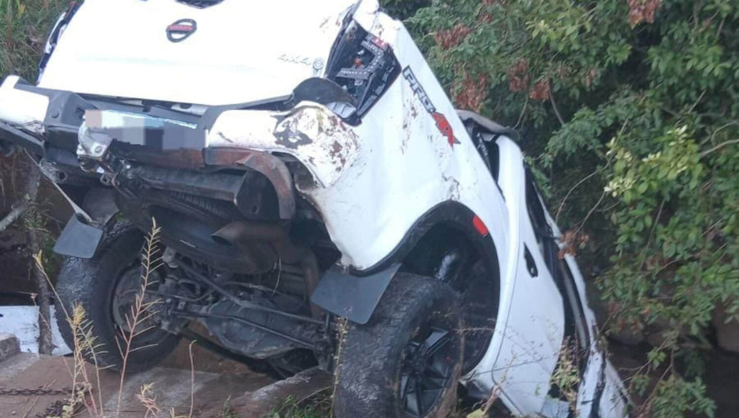 Man killed after bakkie plunges into river