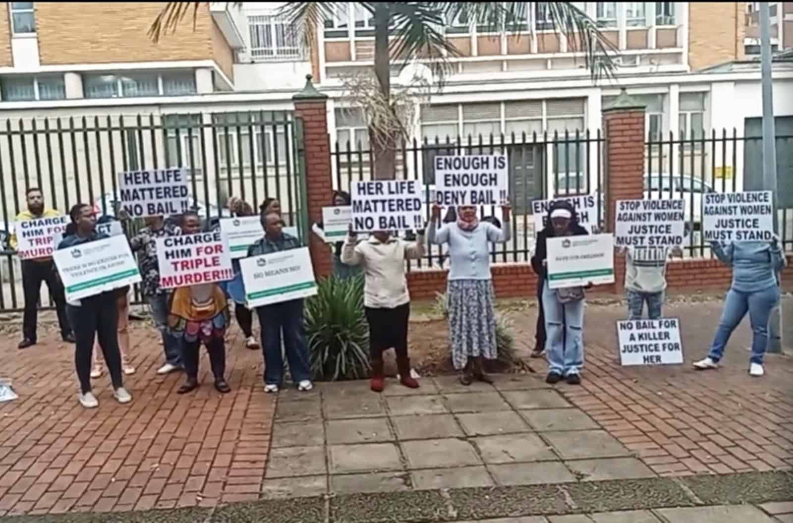 ‘No bail’ calls grow as Chetty returns to court for murder of pregnant ex-wife Aleyka Shaik