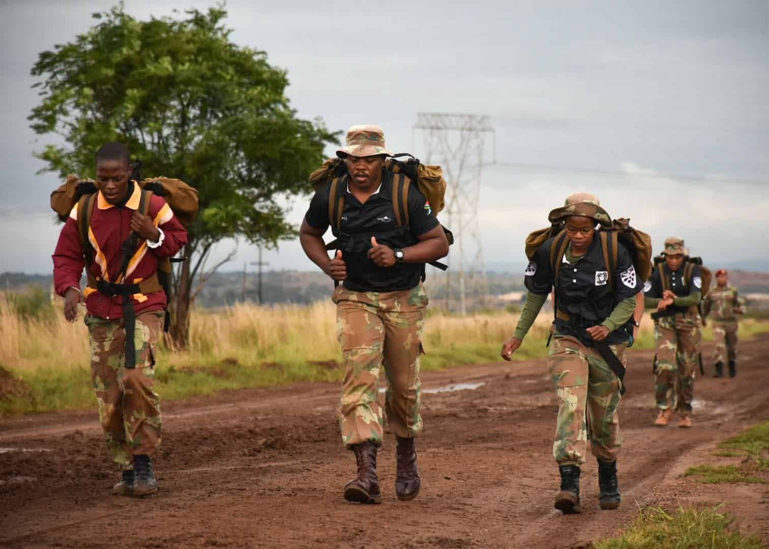 Soldiers pushed to the limit in defence force fitness challenge