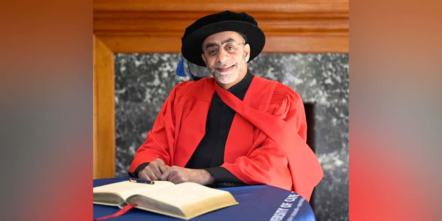 UCT honours Imtiaz Sooliman for saving lives across the globe