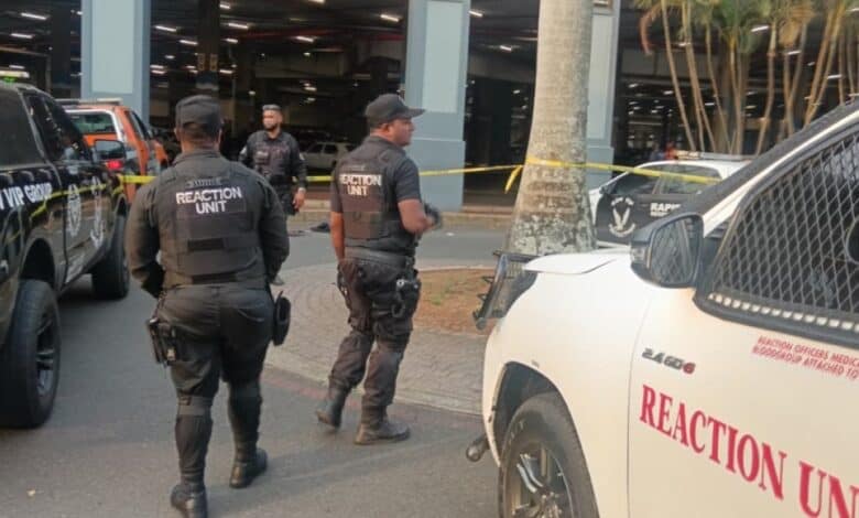 Shoppers flee in panic as security guard shot during Gateway mall ...