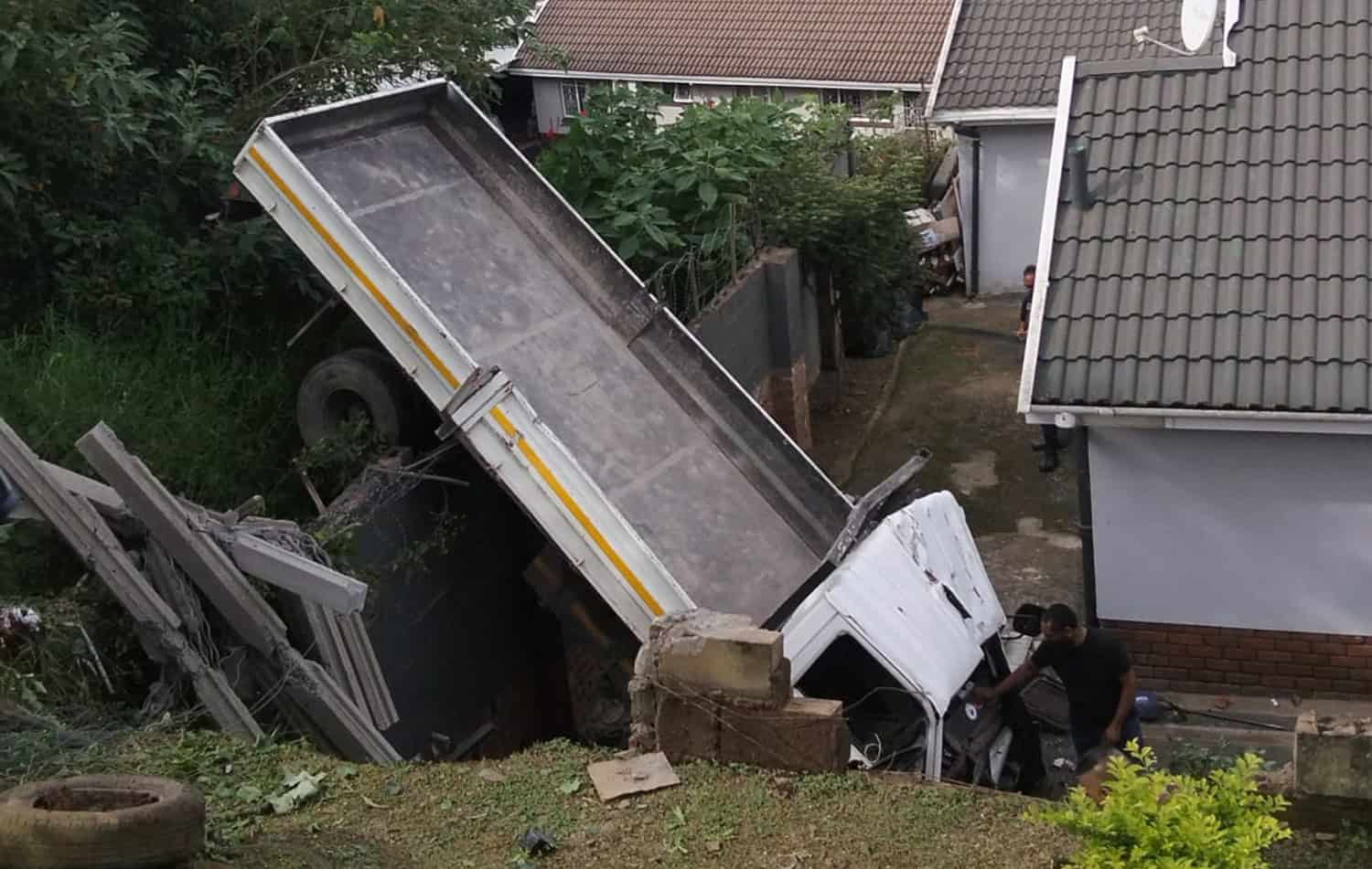 Driver critically injured after vehicle crashes into property