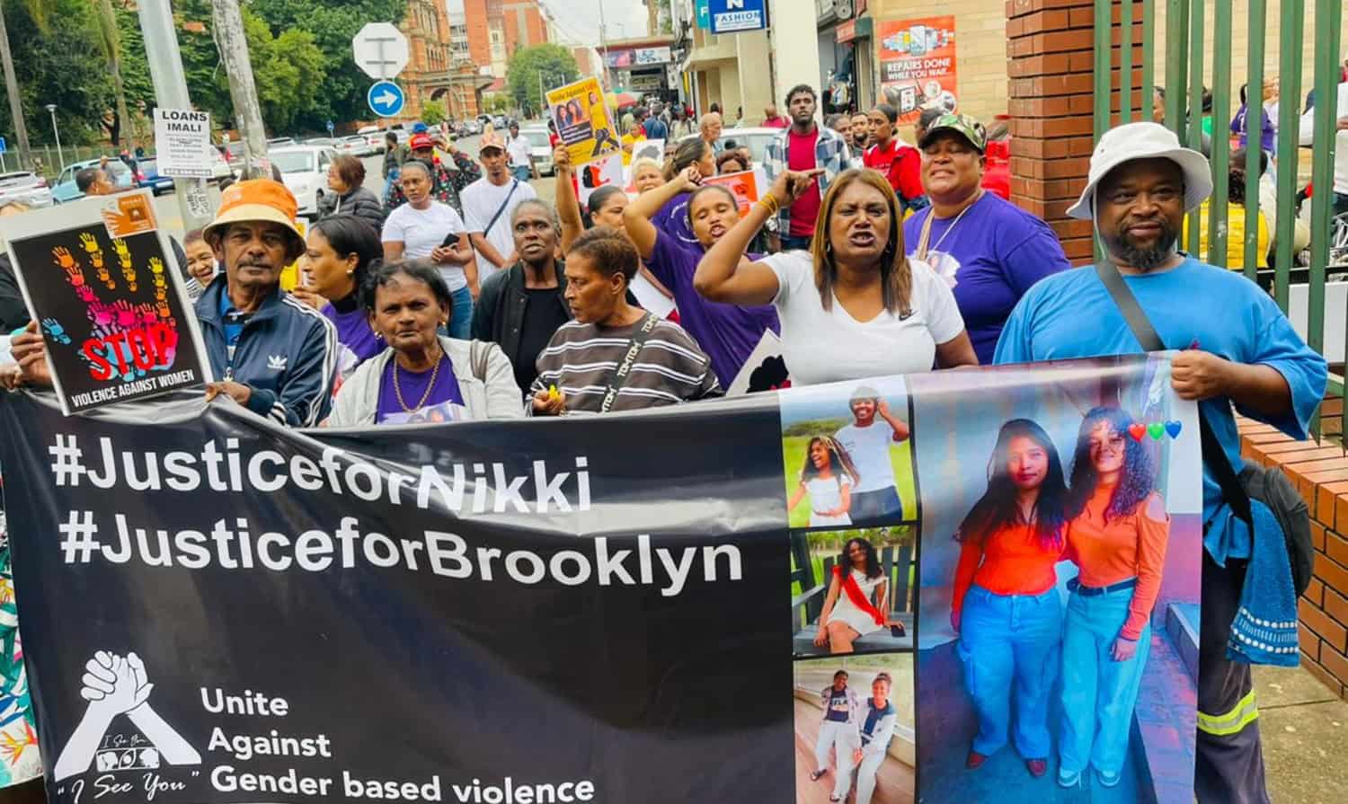 WATCH | Daughter, mother murder case sparks protest