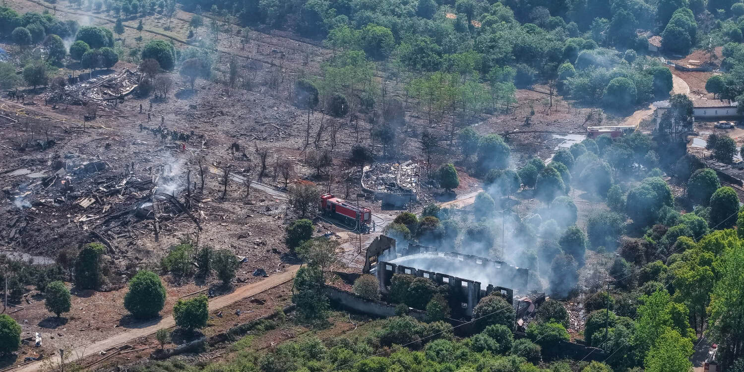 China fireworks factory explosion kills 21, injures 61