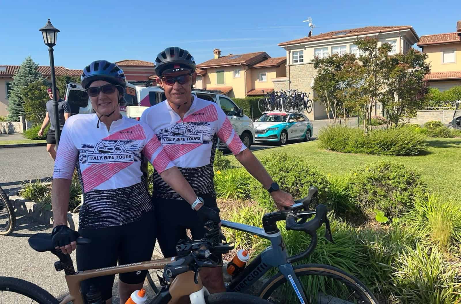 PMB couple conquer gruelling day four of Giro d’Italia for charity