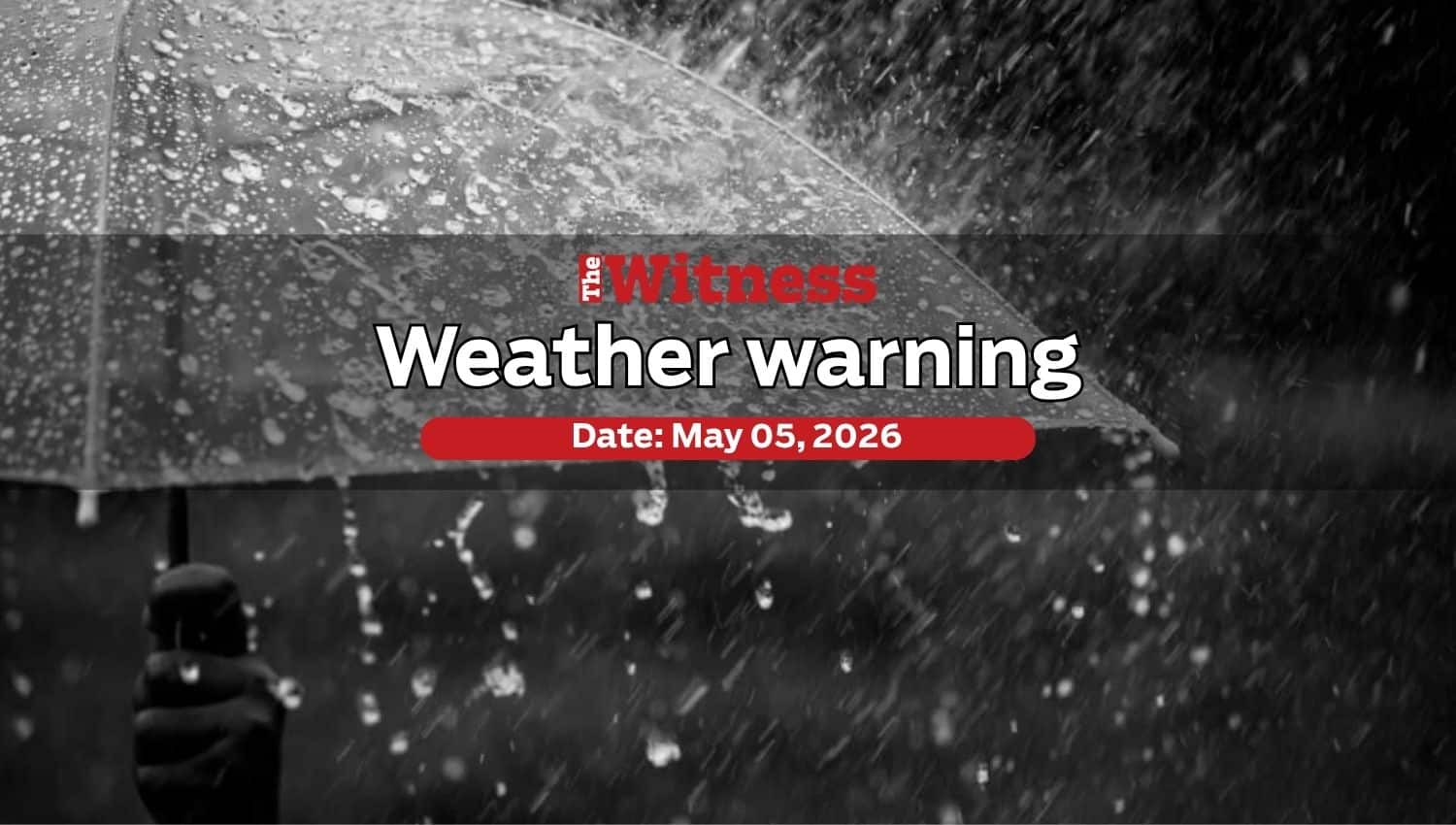 KZN on high alert as Level 4 and 6 weather warnings issued