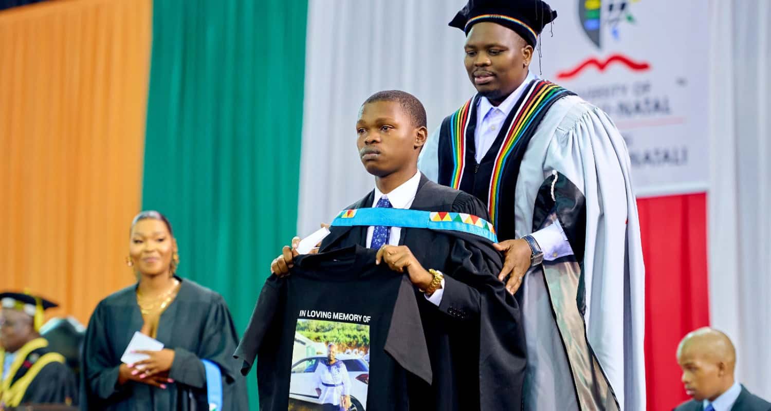 A mother’s love honoured on the graduation stage