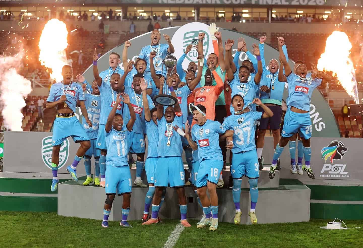 Durban City makes history with Nedbank Cup win