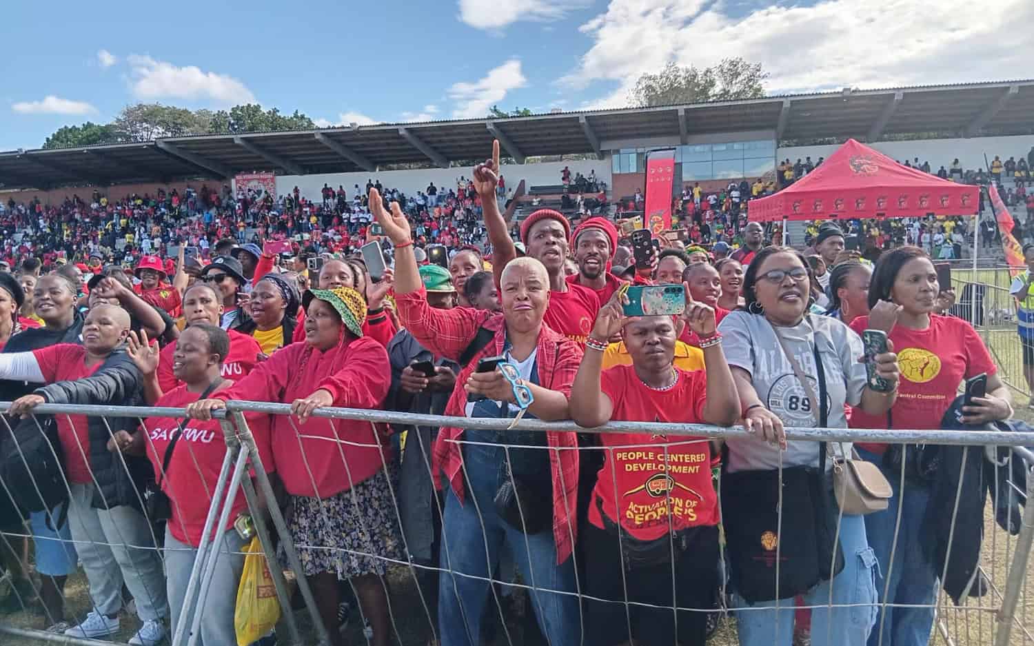 WATCH | KZN May Day celebrations underway at Durban’s Curries Fountain Stadium