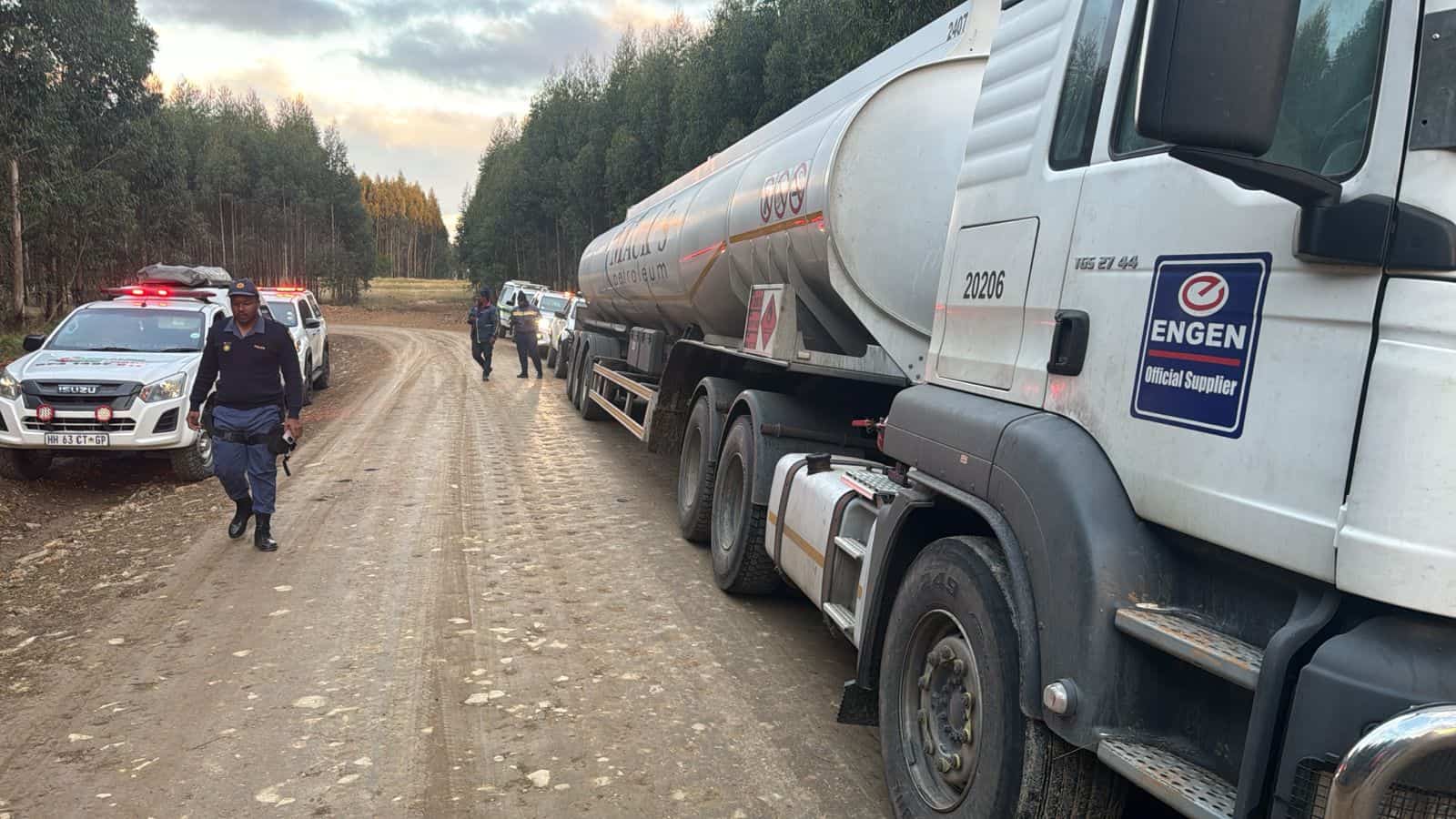 Hijacked fuel tanker recovered, emptied