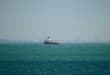 A file image of a ship at the entrance to the port of Constanta, Romania. Photo: AFP