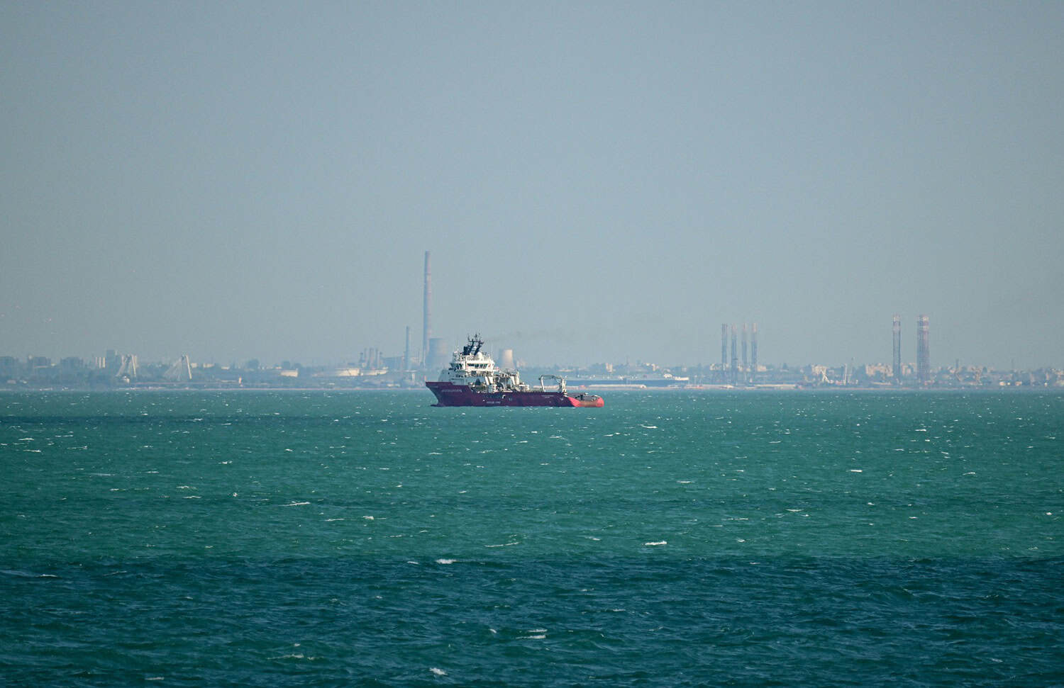 Sea drone explodes in the Romanian port of Constanta