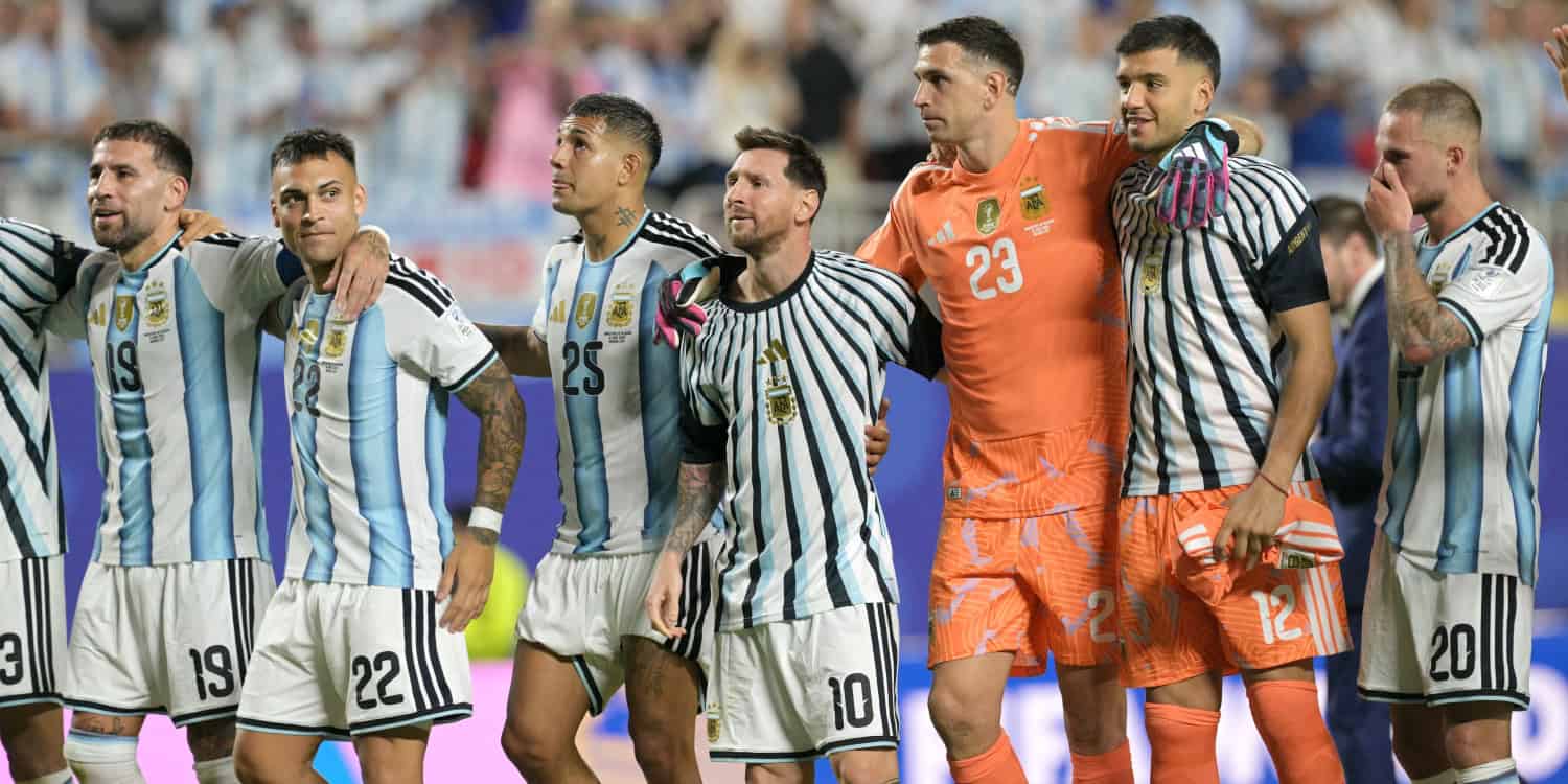 Magical Messi equals World Cup goals record as Argentina win
