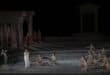 Opera singers and actors perform in the opera 'Medea' at the Ancient Greek theatre of former city Epidaurus, in Nea Epidavros on June 18, 2026. Photo: AFP