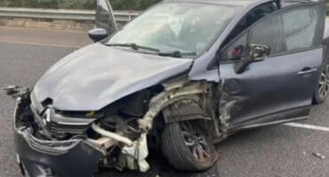 The young woman's car. Photo: Screengrab from KZN DOTThe young woman's car. Photo: Screengrab from KZN DOT