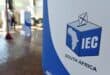 An IEC sign at a voting station. Photo Supplied