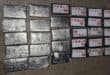 A picture of the 30 bricks of pure cocaine seized at the Durban harbour. Photo: South African Police Service/Facebook