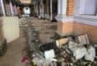 Illegal dumping and accumulated filth are pictured inside and around Pietermaritzburg's historic Harwin's Arcade in Theatre Lane. Despite being closed by the municipality in 2023 due to safety concerns and illegal electricity connections, the building continues to deteriorate, with illegal occupants allegedly causing further damage while the site has become a dumping ground for waste. PHOTO: MOEKETSI MAMANE