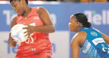 KZN Kingdom Queens' player Phiwe Thusini in action during one of the games that formed part of the TNL fixtures. PHOTO; SUPPLIED