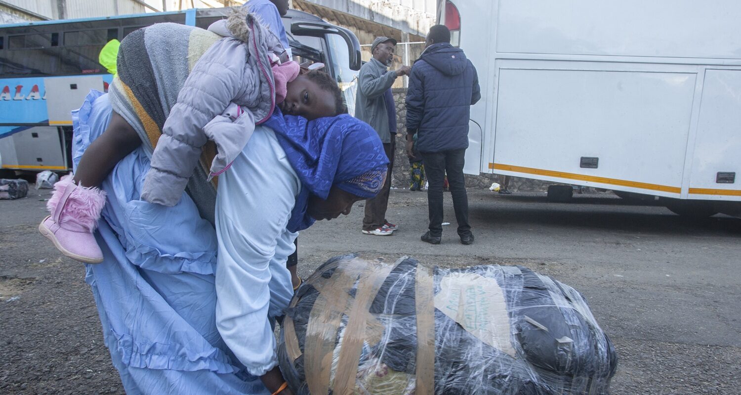 Health crisis looms as thousands of migrants remain stranded at Sherwood