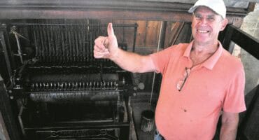Horologist and clockmaker Mark Webber undertakes repairs to the City Hall clock, which has been out of operation for several years. The restoration work aims to return the historic timepiece to full working order. PHOTOS: MOEKETSI MAMANE