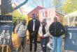 FROM LEFT: HS Msimang Museum founder and curator Leko Msimang with representatives from the uMgungundlovu Economic Development Agency (Umeda), Phiwokuhle Dladla, Mpilwenhle Mlaba and Nomfundo Zungu. Photo: Londiwe Xulu