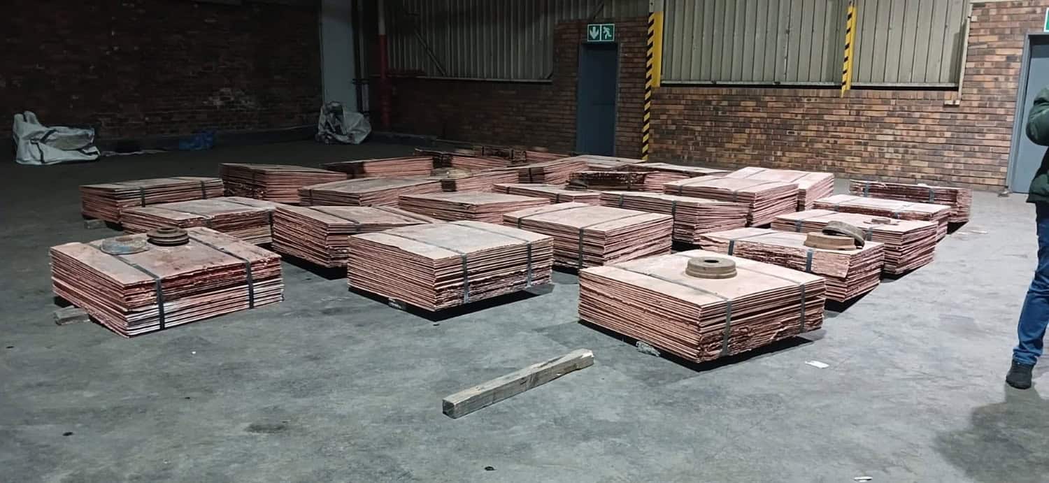 R12 million copper haul seized in smuggling bust