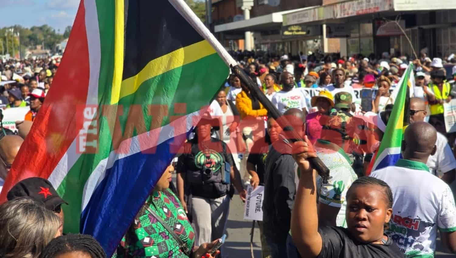 WATCH | Protesters take to PMB streets as March and March gains momentum