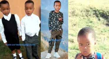 The missing siblings. Photos: Supplied