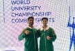 Silver medalists, Sohail Ramruthan and Dhruv Heeralal. Photo: Supplied