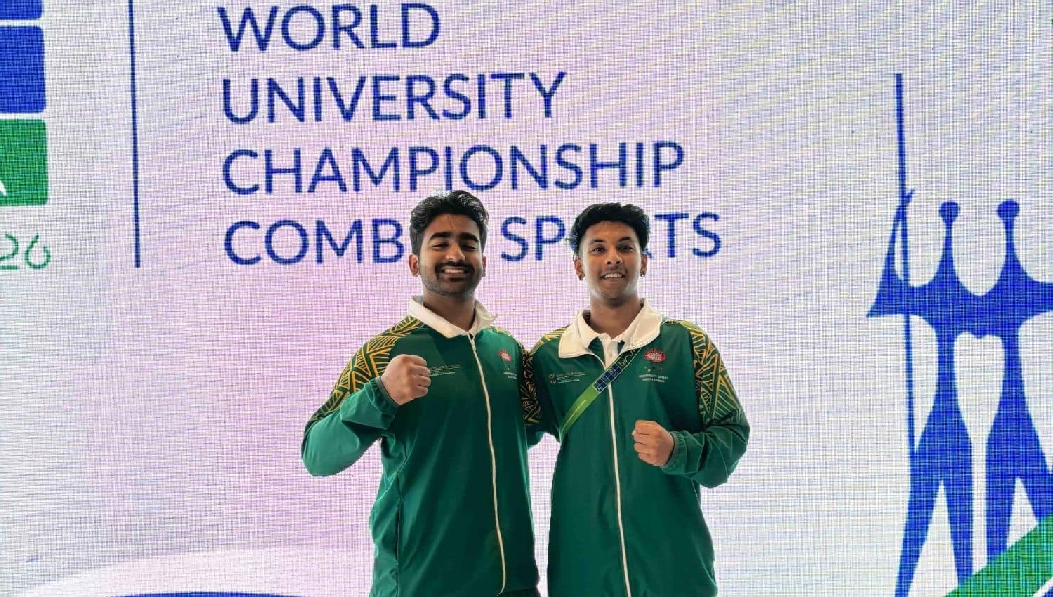 UKZN karate duo win SA’s first FISU Combat Games silver medal