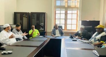 Speaker Thabani Nyawose had a meeting with CBD property owners and business managers to ensure that legitimate business activities are not affected whilst dealing with the illegal immigrants issues. Photo: Facebook/Speak Thabani Nyawose