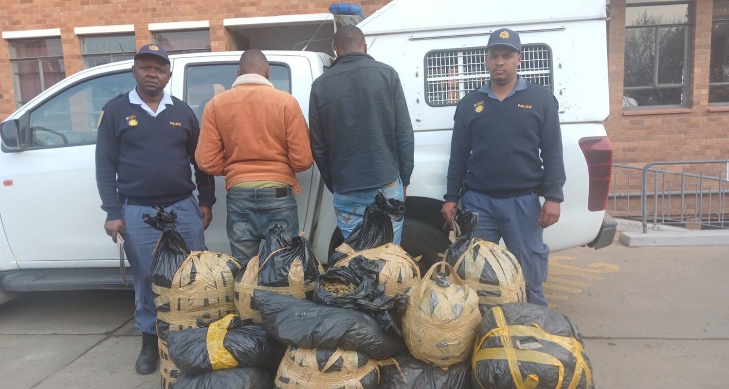 Crash leads police to R582 000 dagga haul
