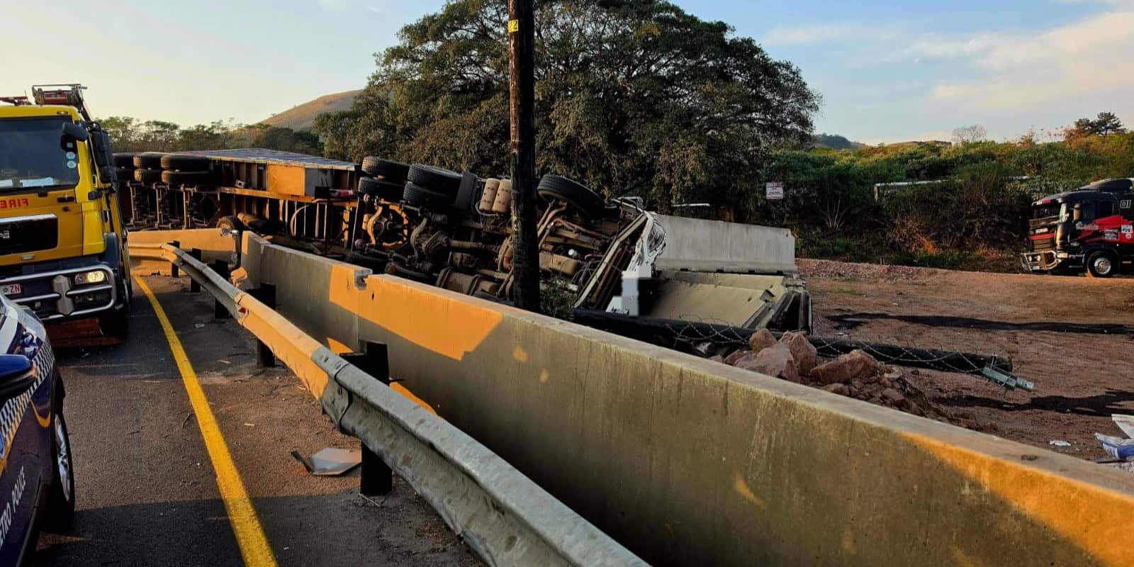 WATCH | Truck driver killed in N3 crash near Cliffdale