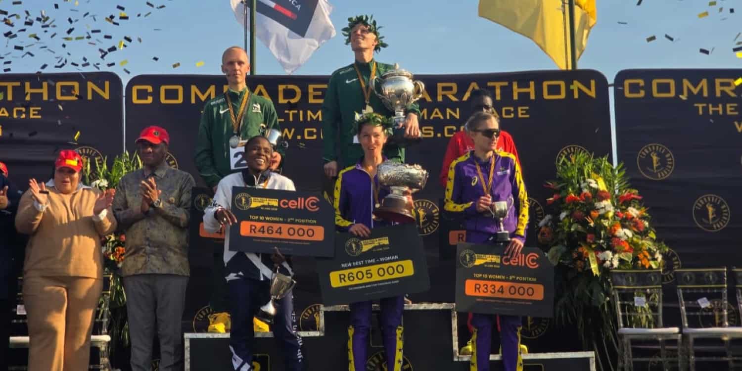 WATCH | Steyn and Kusche shine in record-breaking Comrades uprun
