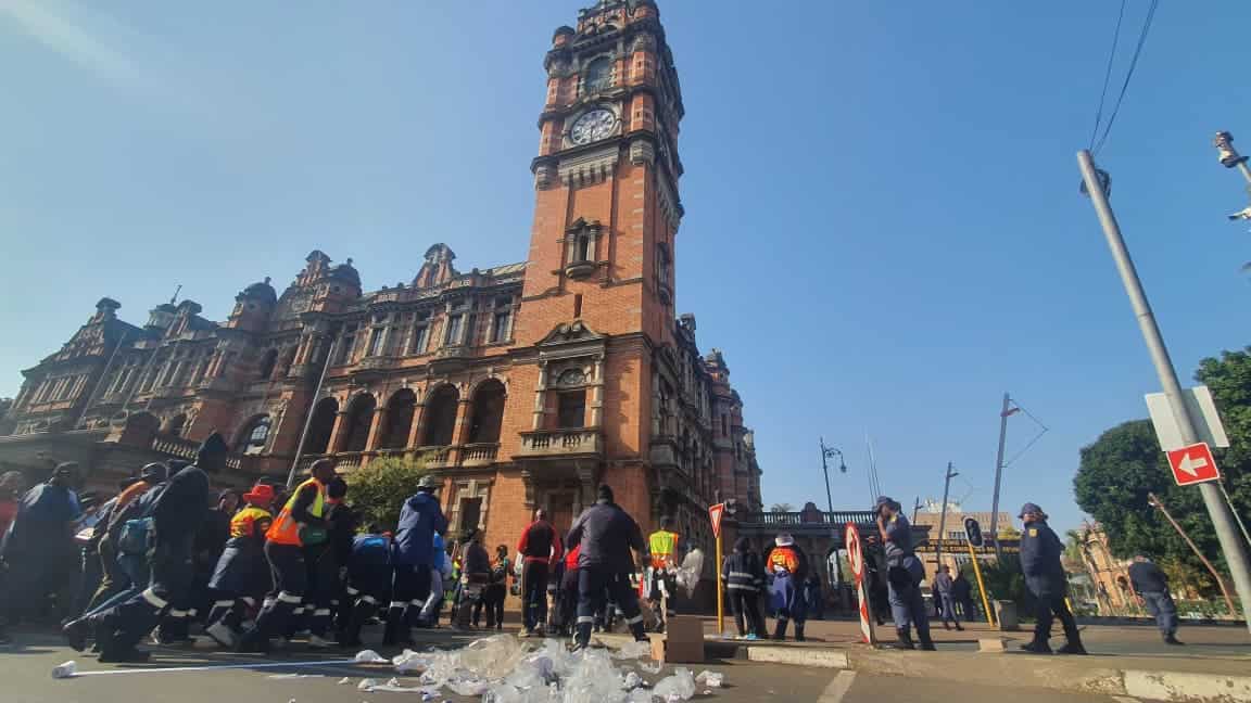 WATCH | Msunduzi municipal workers vow to continue striking