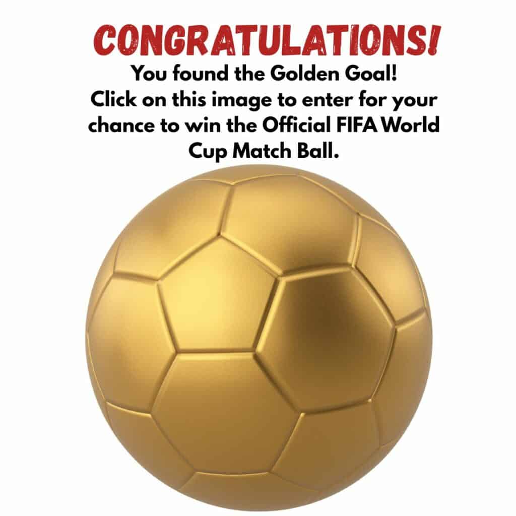 You found the Golden Goal!